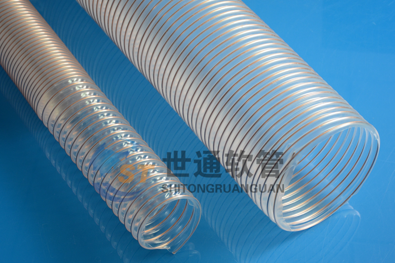 PU鋼絲伸縮軟管,PU伸縮管,PU鋼絲伸縮管用于木工機(jī)械,雕刻機(jī),鉆孔機(jī)開(kāi)料機(jī)通風(fēng)吸塵 PU鋼絲伸縮軟管,PU伸縮管,PU鋼絲伸縮管用于木工機(jī)械,雕刻機(jī),鉆孔機(jī)開(kāi)料機(jī)通風(fēng)吸塵